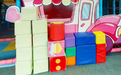 Multi Color Blocks Pile For Children to Play With